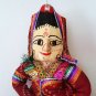 Indian Rajasthani Puppet Marionette Topsy Turvy Pair Traditional Dress