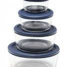 Anchor Hocking Glass Container Food Storage - 8 Piece Set 13349 076440133493 Anchor Hocking Glass Container Food Storage - 8 Piece Set 13349 076440133493