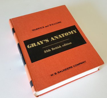 1973 The Gray's Anatomy 35th British Edition