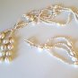 Vintage Cowrie Seashell Shell Plant Hanger - 39"