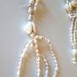 Vintage Cowrie Seashell Shell Plant Hanger - 39"