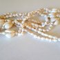 Vintage Cowrie Seashell Shell Plant Hanger - 39"