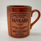 Vintage Henry Watson Pottery The Original Suffolk Tankard Mug Cup