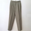 Vintage Mens Dress Pants Front Pleats w/ Cuffs