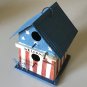 Rustic / Primitive Metal Patriotic Birdhouse