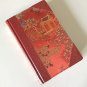Vintage 1980s Flying Eagle Oriental Design Brocade Hardcover Book Journal T205