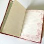 Vintage 1980s Flying Eagle Oriental Design Brocade Hardcover Book Journal T205