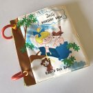 Vintage 1969 Dolly Nursery Book Plastic Baby Toddler Bath Toy Book