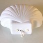 Plastic Shell Shaped Aquarium Light / Cover - 7 1/2" Diameter