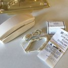 Vintage 1972 NOS GPX Trimline Pushbutton White Corded Telephone circa 1990s