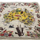 Vintage Heil Linen Tablecloth Souvenir Australia Vintage Heil Linen Tablecloth Souvenir Australia