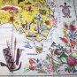 Vintage Heil Linen Tablecloth Souvenir Australia