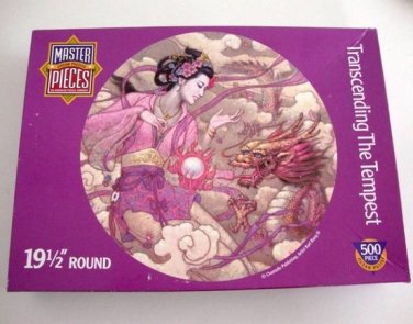MasterPieces Transcending the Tempest - 500 Pc. Round Jigsaw Puzzle