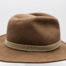 Vtg The Nature Company John Muir Collection 100% Wool Fedora Hat