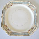 Vintage Homer Laughlin Blue Dawn Square Salad Plate