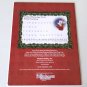 NOS 2009 Kitty Humbug's Christmas Tail - Hardcover plus Activity & Coloring Book