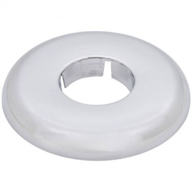 Six (6) PASCO 2875 1" CWT Split One Plastic Floor & Ceiling Plate 3&acirc;�� OD Chrome