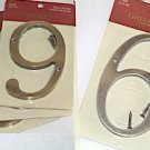 Gatehouse 5" Solid Zinc Antique Brass House Address Number NIP Gatehouse 5" Solid Zinc Antique Brass House Address Number NIP