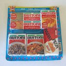 Vintage Woolworth 1987 Playtime Playfood Children's Play Food Set of Buitoni Boxes