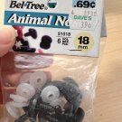 NOS Bel-Tree Corp Craft Animal Noses 18mm Black - Lot of 2 Packages NOS Bel-Tree Corp Craft Animal Noses 18mm Black - Lot of 2 Packages