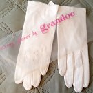 NOS Vintage Grandoe Luxury Gloves - Leather, White, Size 7 NOS Vintage Grandoe Luxury Gloves - Leather, White, Size 7