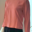 Vintage Oscar de la Renta Expressions Silk Blouse Size S - Coral Pink