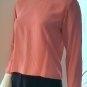 Vintage Oscar de la Renta Expressions Silk Blouse Size S - Coral Pink