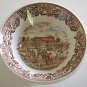 Vintage Johnson Brothers Neighbors "Husking Bee" Round Vegetable Bowl