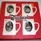 Vintage Federal Glass Game Bird Tankard Mug Set in orig. box Vintage Federal Glass Game Bird Tankard Mug Set in orig. box