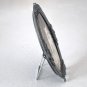 Vintage Mini Pewter Metal Table Frame - Oval