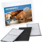 NOS Drinkwell Pet Fountain Replacement Filter Cartridges, 3 Pack, Set of 6