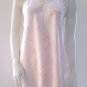 Vintage 1990s Val Mode Pink Rose Chemise Nightgown - Petite
