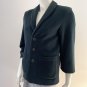 Vintage 1980s Guess Wool Blazer - Made In USA, Hunter Green