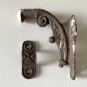 Antique Cast Iron Victorian Spider Web Handrail Bracket