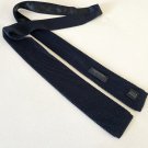 VINTAGE Brooks Brothers Silk Knit Square End Necktie - Black