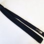 VINTAGE Jonathan Bennett Wool Knit Square End Necktie - Black