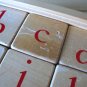 Pottery Barn Blocks  - Used Set in Wooden Storage Case