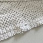 Vintage White Crochet 6.5" Lace Trim - 2 lengths