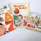 Vintage 1950s National Dairy Council Children's Booklets Set of 3 Vintage 1950s National Dairy Council Children's Booklets Set of 3