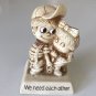 Vintage 1970 W & R Berries Co. "We Need Each Other" Resin Figurine