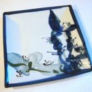 Reno Pottery Blue Bamboo Square Server