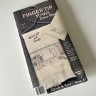 Vintage What's New inc. Finger Tip Towel Pitcher with Basin Border Cross Stitch Kit