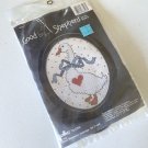 Vintage 1984 Good Shepherd BLUE RIBBON Goose Counted Cross Stitch Kit & Frame #803513 Vintage 1984 Good Shepherd BLUE RIBBON Goose Counted Cross Stitch Kit & Frame #803513