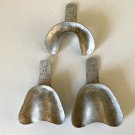 Vintage 1960s Bisco Dental Impression Trays / Molds - Set of 3