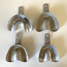 Vintage 1960s Bisco Dental Impression Trays / Molds - Set of 4