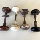 Collection of Antique Door Knob Collection - Brass, Marble, Crystal Collection of Antique Door Knob Collection - Brass, Marble, Crystal