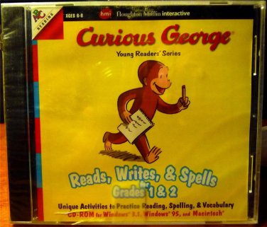 Curious George Reads Writes & Spells PC Program