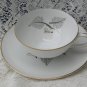 Harmony House Flair Pattern Cup and Saucer