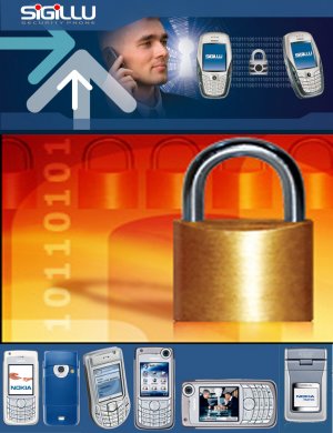 Sigillu Encrypted Secure Phone: Nokia 6680 version