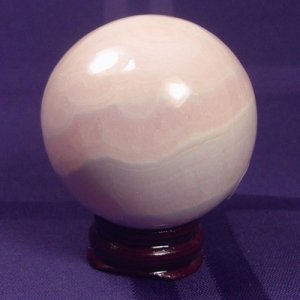 Rose Calcite sphere